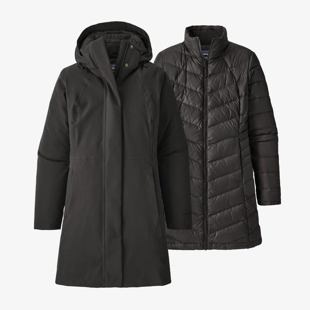 New Patagonia Women's Tres 3-in-1 Parka - Large - Black